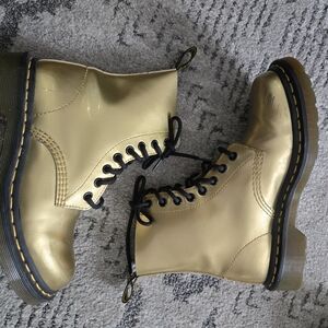 Dr. Martens Gold Combat Boots